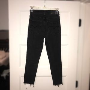 Black 721 high rise skinny Levi’s